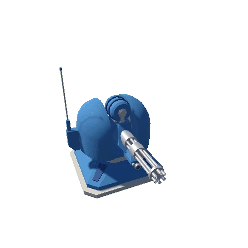 Minigun v2 - Soft Blue